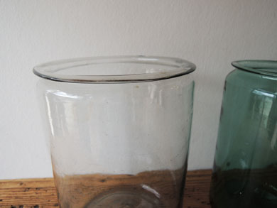 アンティークガラス瓶−3