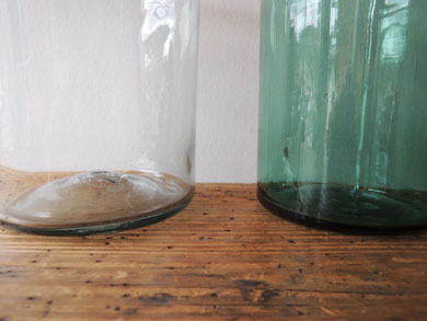 アンティークガラス瓶−5