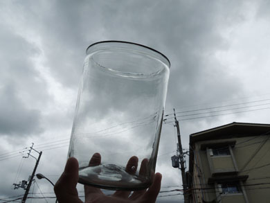 アンティークガラス瓶−7