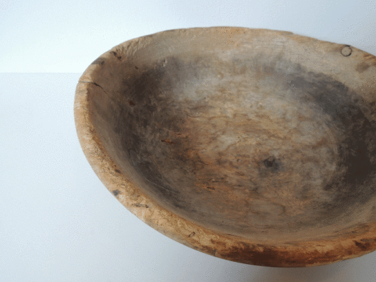 木のボウル大-4